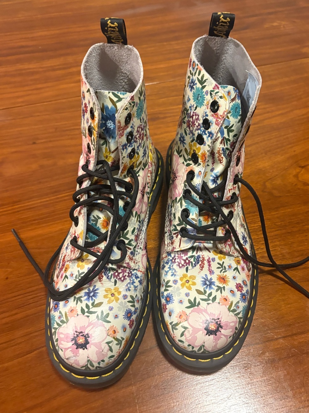 Dr. Martens 1460 Pascal Wanderlust Floral Boots 8 - Picture 5 of 5